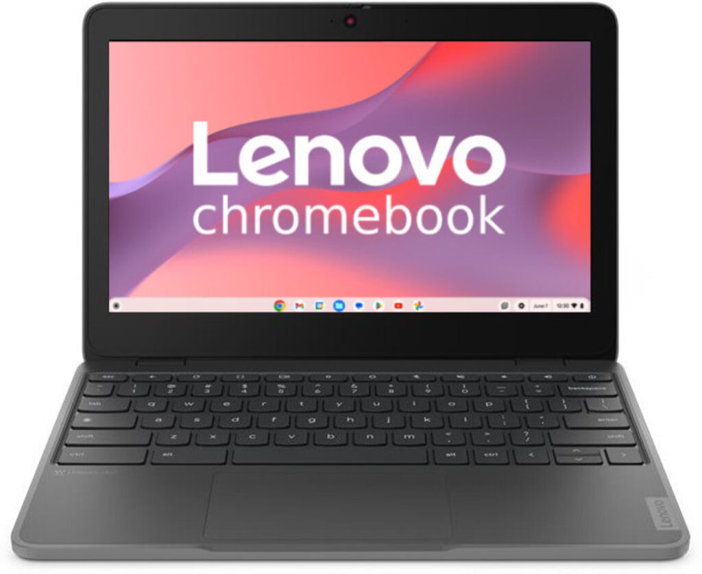 Lenovo 100e Chromebook Gen 4 MediaTek MediaTek Kompanio 528 - (4 GB/64 GB EMMC Storage/Chrome OS) 82W0001DHA Chromebook(11.6 Inch, Graphite Grey, 1.23 Kg)