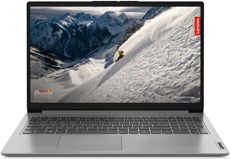 Lenovo IdeaPad 1 AMD Ryzen 5 Quad Core 3500U - (8 GB/512 GB SSD/Windows 11 Home) 15ADA7 Thin and Light Laptop(15.6 Inch, Cloud Grey, 1.6 Kg, With MS Office)
