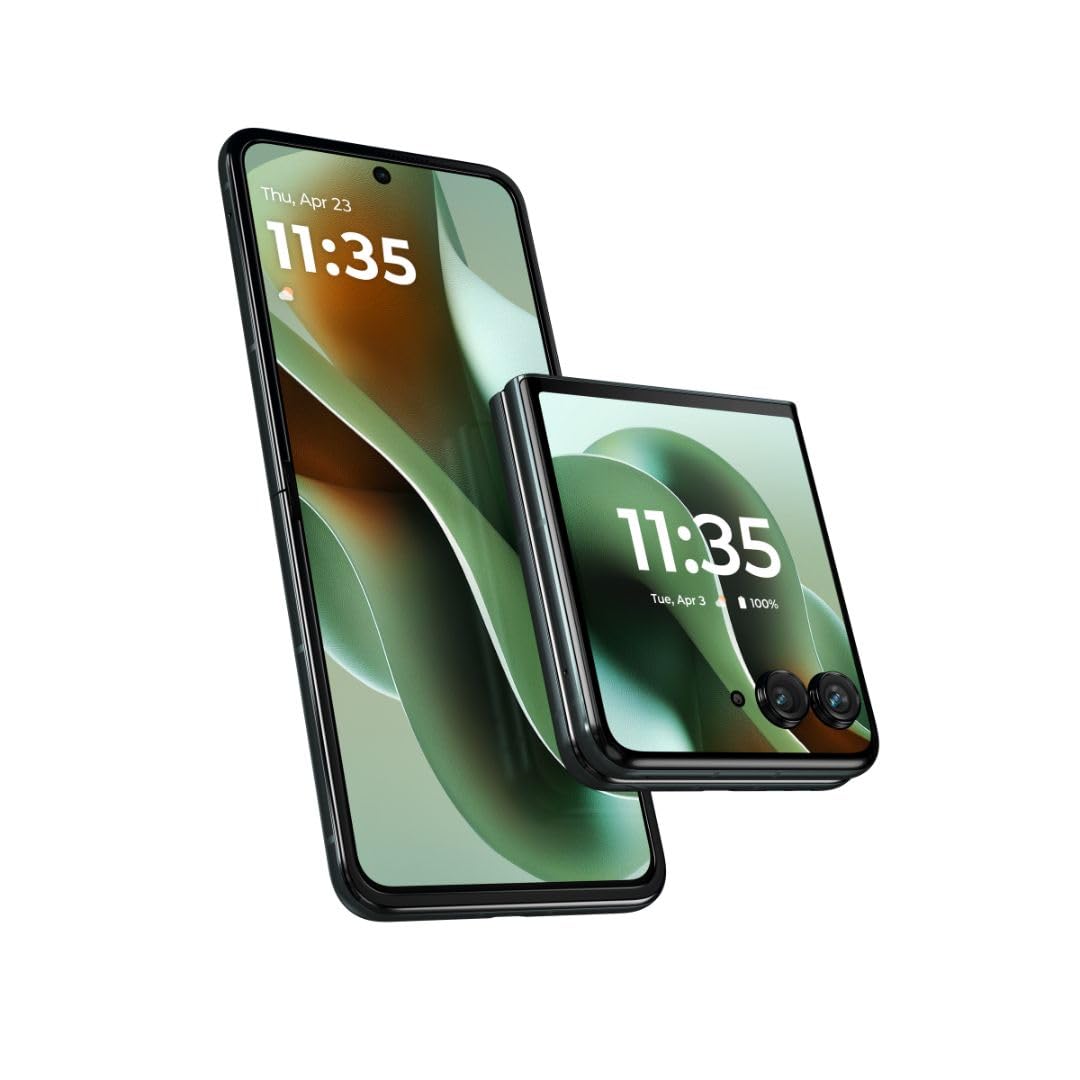 Motorola razr 60 Ultra (Pantone Scarab, 16 GB RAM, 512 GB Storage) | Moto AI | Snapdragon® 8 Elite Mobile Platform | 6.9" AMOLED 165Hz Display | 50 MP + 50 MP + 50MP Triple Camera