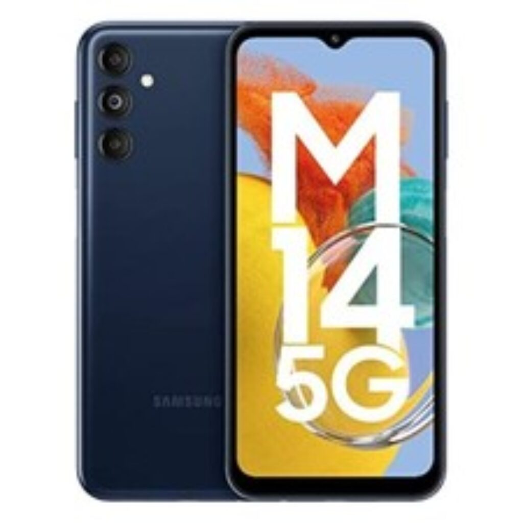Samsung Galaxy M14 5G Berry Blue, 6GB, 128GB Storage 50MP Triple Cam Unlocked