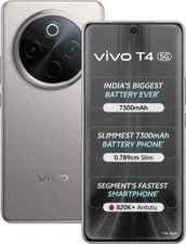 vivo T4 5G (Grey 256GB 8GB) Snapdragon 7s Gen 3 5G Processor Global Version