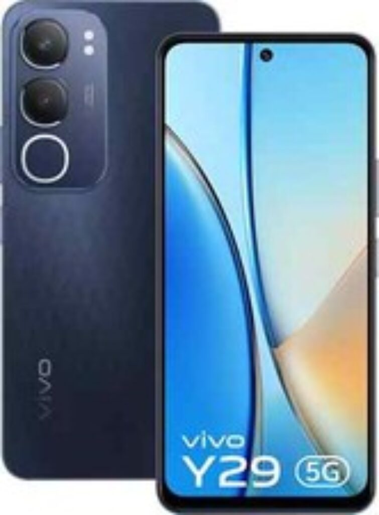 vivo Y29 5G (Black 256 GB 8GB RAM) Dimensity 6300 Processor 50MP Global Version.