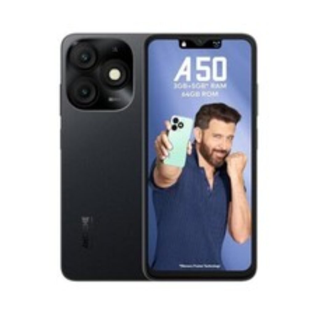 itel A50 6.6" HD+ Display 3GB RAM +64GB ROM Octacore Processor Global Version.