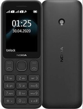 Original Nokia 125 (2020) Unlocked 2G Dual Sim FM Classic Student Feature Phone