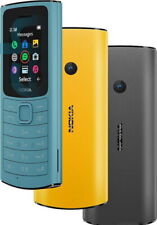 Original Phone Nokia 110 4G Dual SIM 1.8" 48MB 128MB RAM 0.1MP FM Radio Keyboard