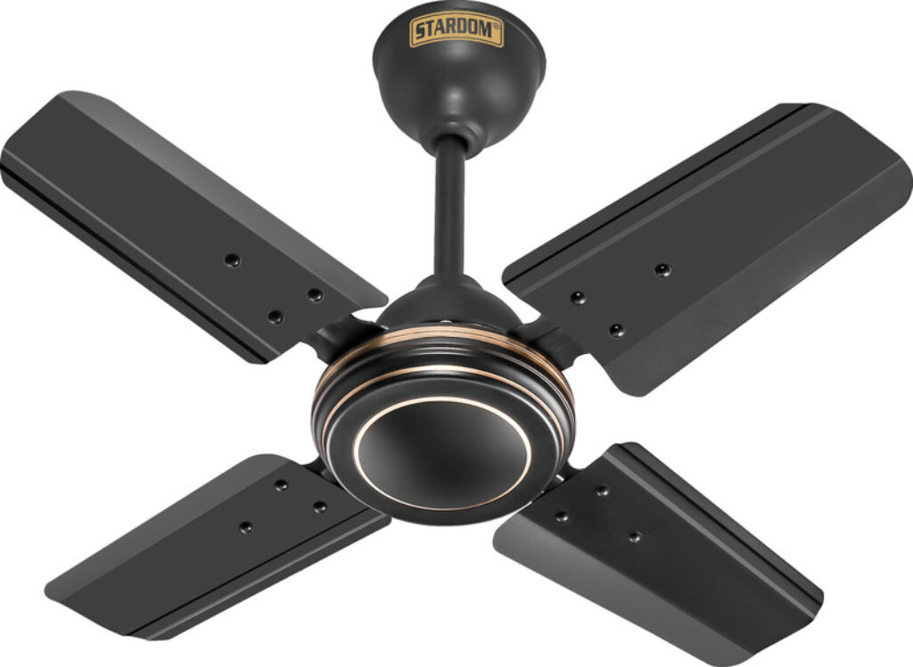 Stardom Eagle Ultra High speed smoke brown 24 inch 600 mm 4 Blade Ceiling Fan(Anti Dust | SMOKE BROWN | Pack of 1)