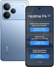 Realme P4 5G Steel Grey 256 GB 8GB RAM Indian Global Version Unlocked Dhl Fedex